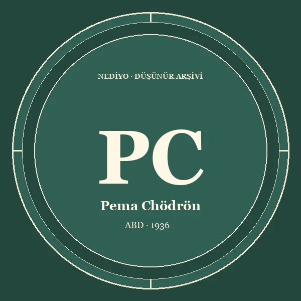 Pema Chödrön düşünür portresi