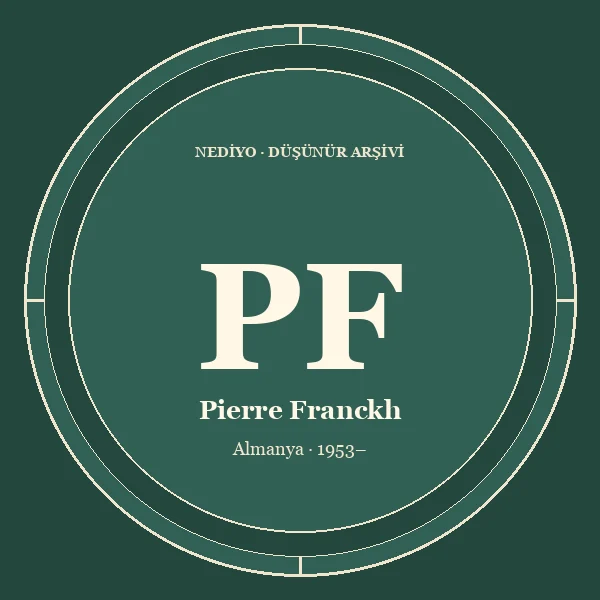 Pierre Franckh düşünür portresi