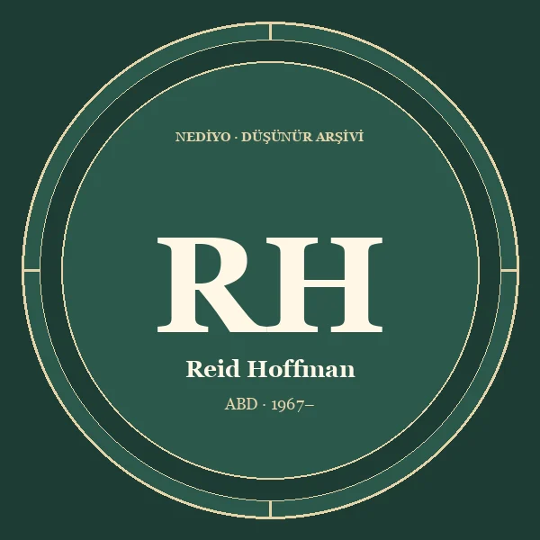 Reid Hoffman düşünür portresi