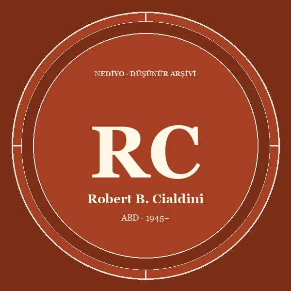 Robert B. Cialdini düşünür portresi