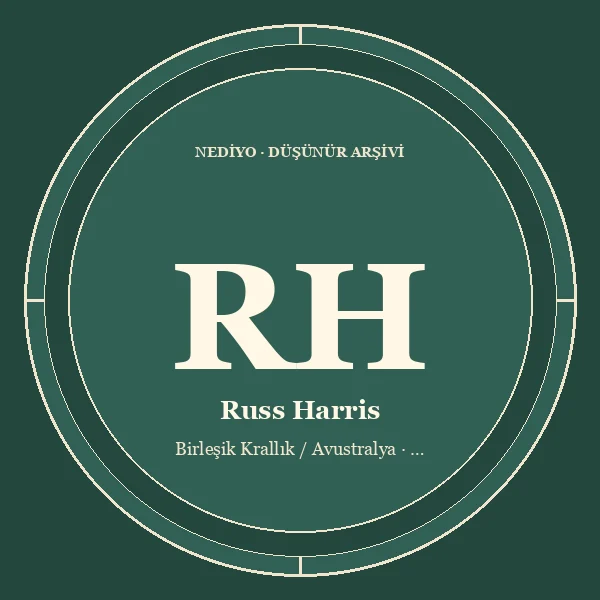 Russ Harris düşünür portresi