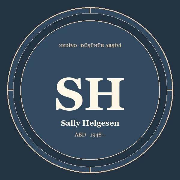 Sally Helgesen düşünür portresi