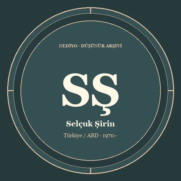 Selçuk Şirin düşünür portresi