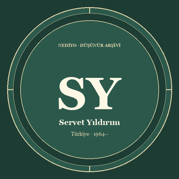 Servet Yıldırım düşünür portresi