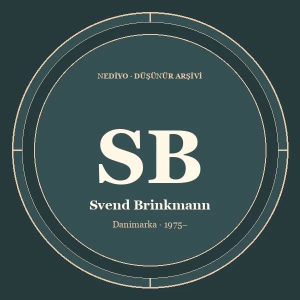 Svend Brinkmann düşünür portresi