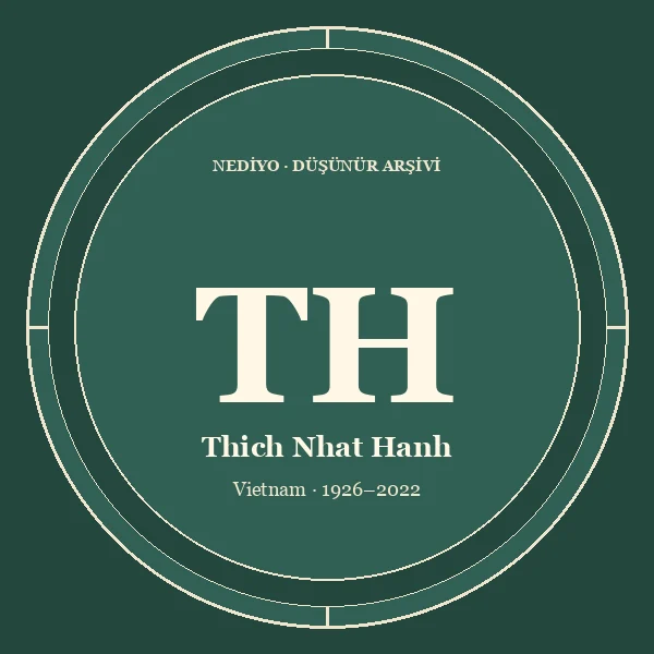 Thich Nhat Hanh düşünür portresi