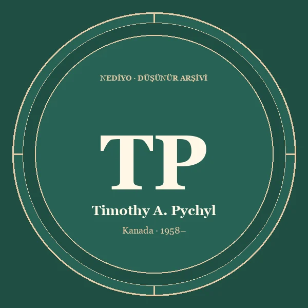 Timothy A. Pychyl düşünür portresi