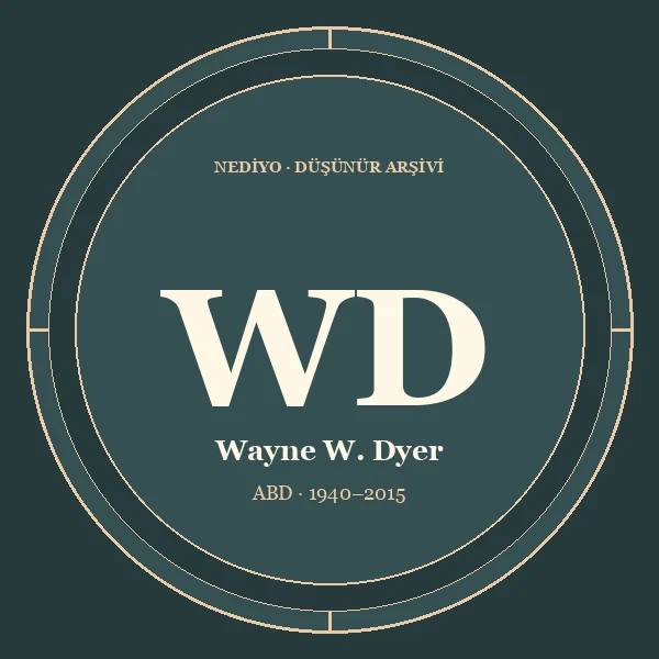 Wayne W. Dyer düşünür portresi