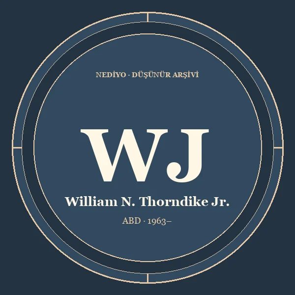 William N. Thorndike Jr. düşünür portresi