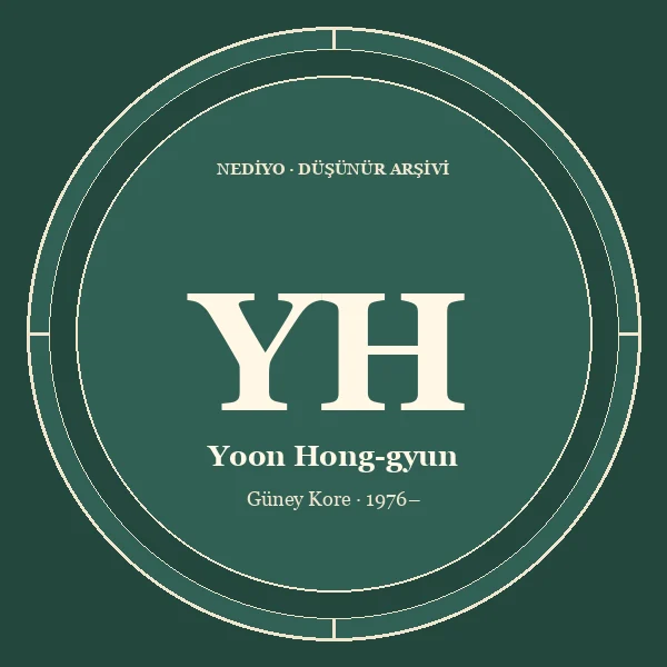 Yoon Hong-gyun düşünür portresi