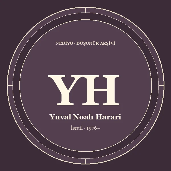 Yuval Noah Harari düşünür portresi