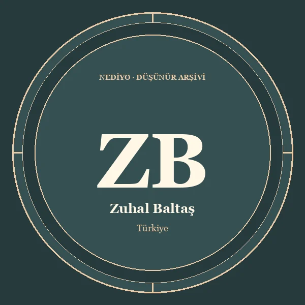 Zuhal Baltaş düşünür portresi